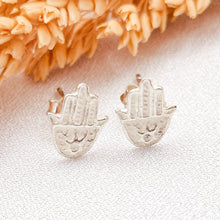 Load image into Gallery viewer, Earring India Small Hamsa Hand
