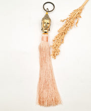 Load image into Gallery viewer, Keychain Tassel Budha Head

