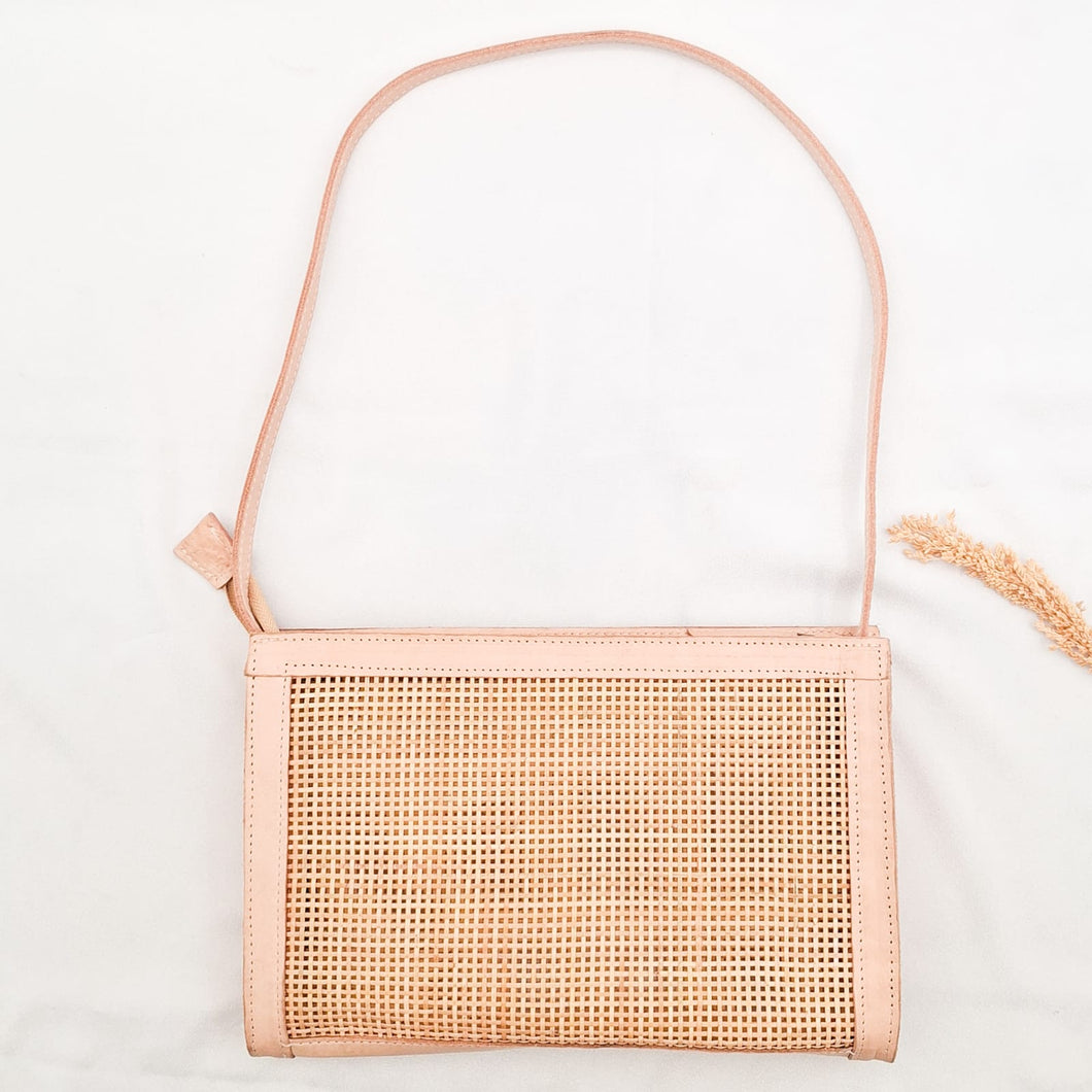 Lady Rattan Bag One Handle
