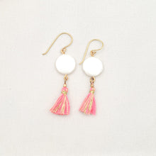 Load image into Gallery viewer, Earring Full Moon Tassel
