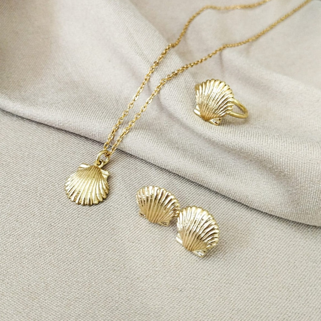 Earring Mermaid Shell