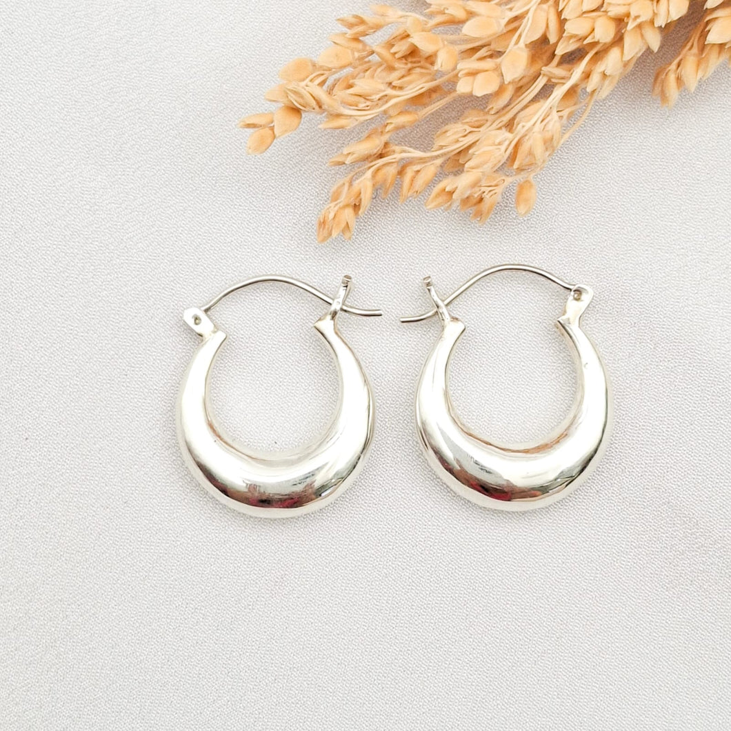 Earring Hoop Vintage Love