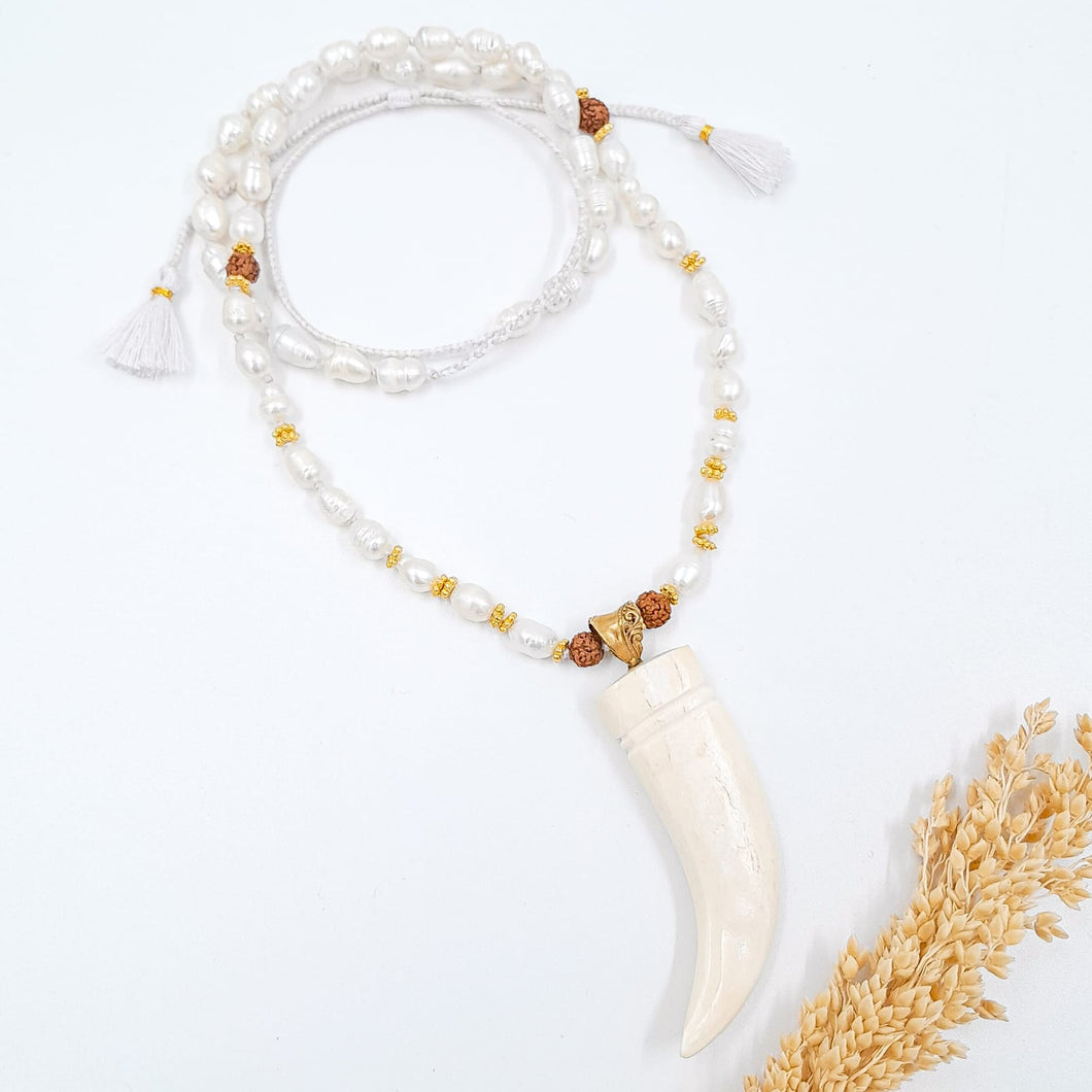 Necklace Yoga Horn