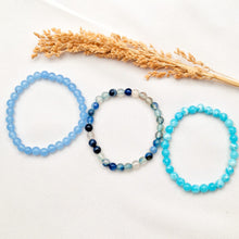 Load image into Gallery viewer, Bracelet Elastic Agate 6mm
