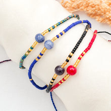Load image into Gallery viewer, Bracelet Mini Miyuki Agate
