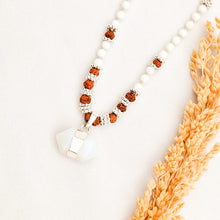 Load image into Gallery viewer, Necklace Yoga Pendant Hexagone
