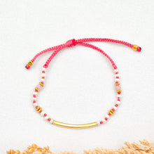 Load image into Gallery viewer, Bracelet Kepang Pearl Brass Line
