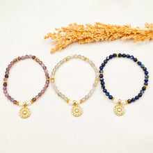 Load image into Gallery viewer, Bracelet Gemstone Small Signet
