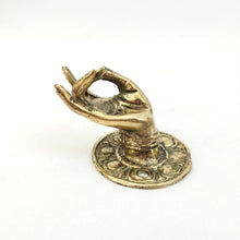 Load image into Gallery viewer, Brass Incense Holder Hand
