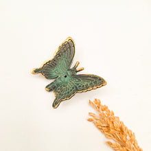 Load image into Gallery viewer, Brass Incense Holder Little Butterfly
