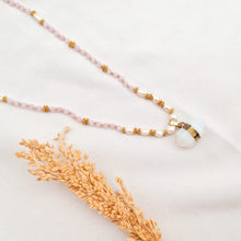 Load image into Gallery viewer, Necklace Yoga Pendant Hexagone
