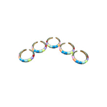 Load image into Gallery viewer, Ring Cuff Enamel Small
