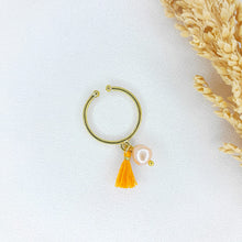 Load image into Gallery viewer, Ring Charm Pearl Tassel
