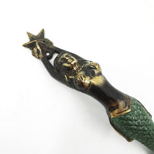 Load image into Gallery viewer, Handle Brass Mermaid
