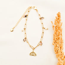 Load image into Gallery viewer, Bracelet Charm Pearl and Stone
