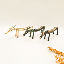 Load image into Gallery viewer, Brass Decor Tribal Deer
