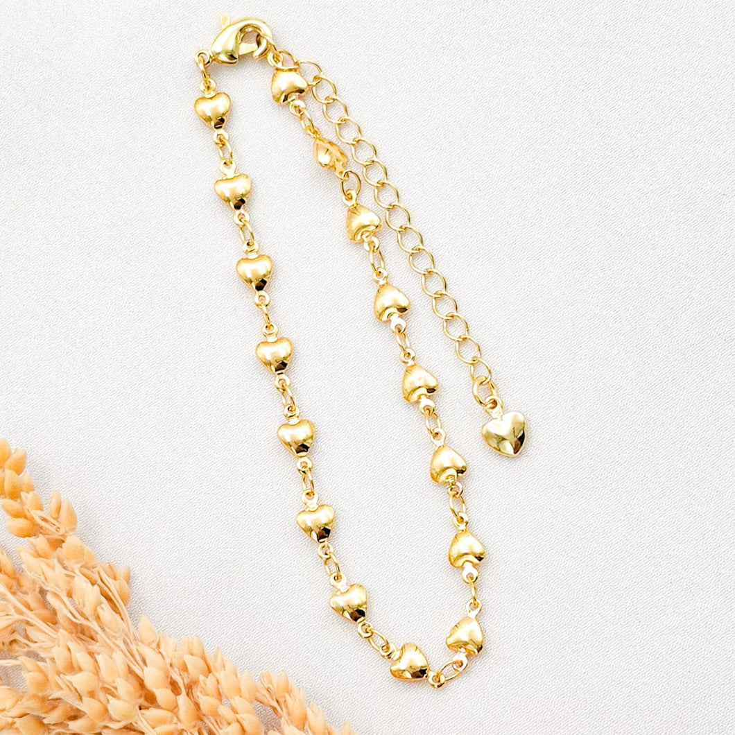 Bracelet Heart Chain