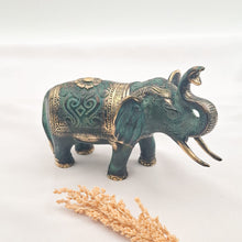 Load image into Gallery viewer, Brass Decor Elephant Jumbo
