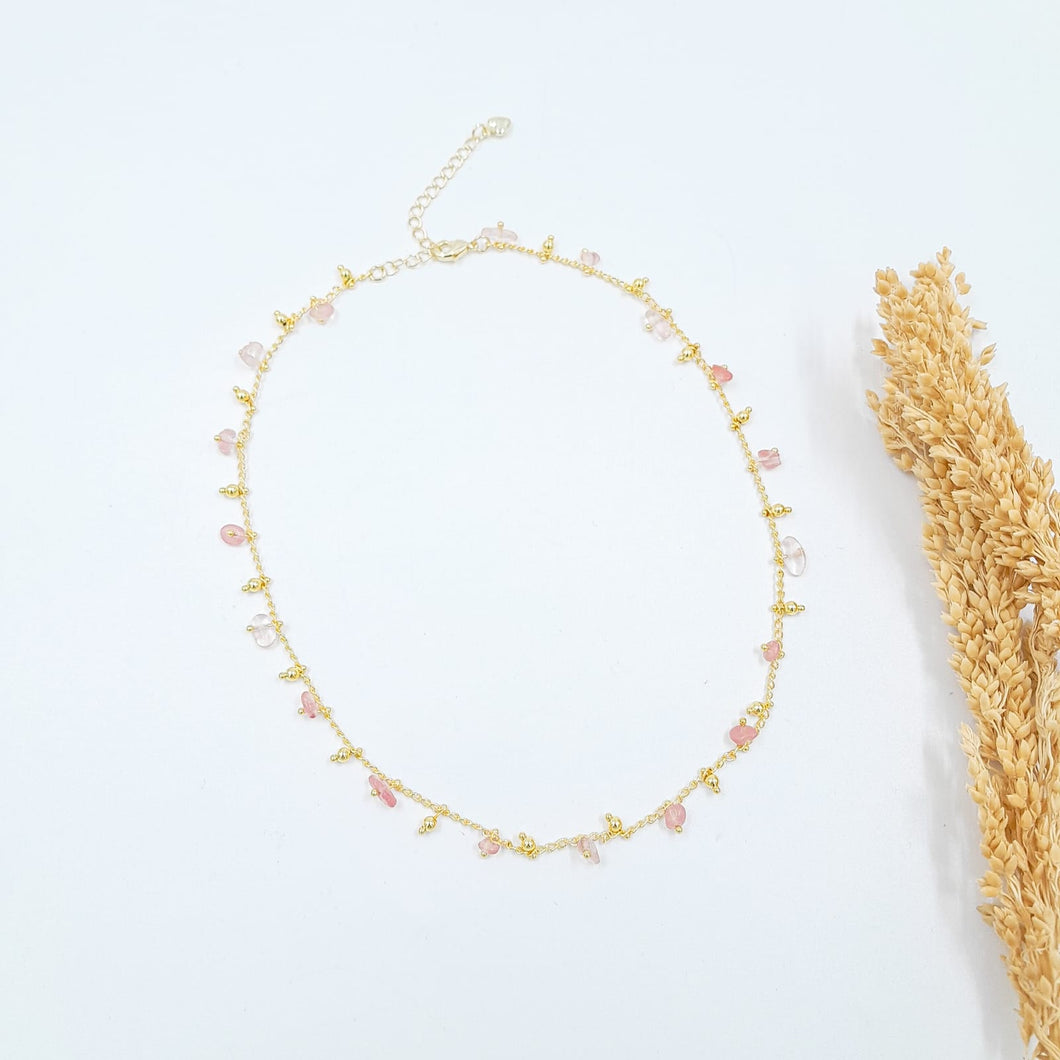 Anklet Special Chain Mix Stone
