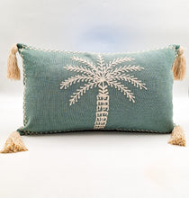 Load image into Gallery viewer, Cushion Cover Palm Tree Tassel
