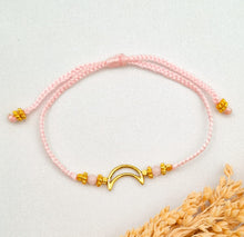 Load image into Gallery viewer, Bracelet Braid Wire Moon and Star
