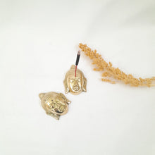 Load image into Gallery viewer, Brass Incense Holder Buddha
