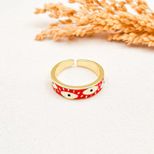 Load image into Gallery viewer, Ring Enamel Eye Full
