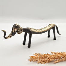 Load image into Gallery viewer, Brass Decor Tribal Elephant
