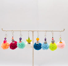 Load image into Gallery viewer, Keychain Pom Pom Lucky Blessing
