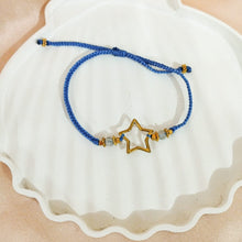 Load image into Gallery viewer, Bracelet Braid Wire Moon and Star
