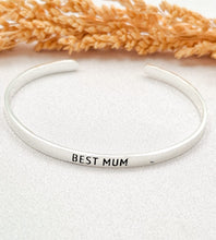 Load image into Gallery viewer, Bracelet Brass Quote 15 Cm
