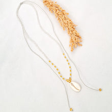 Load image into Gallery viewer, Necklace Miyuki With Cowrie ON SALE
