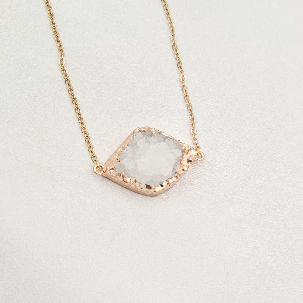 Necklace Drussy Diamond