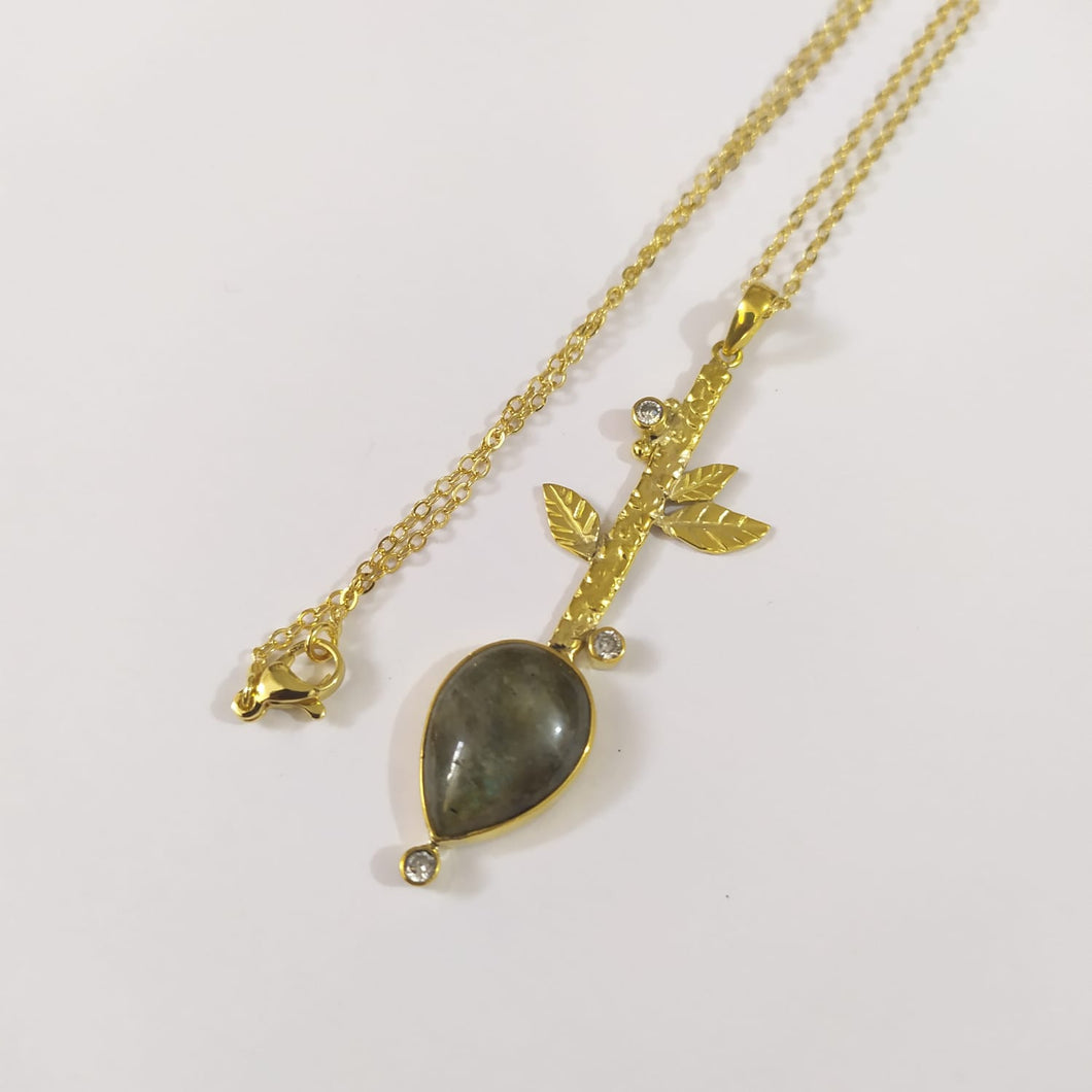 Necklace New Mix Drop Branch Leaf