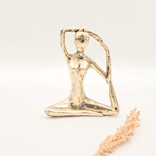 Load image into Gallery viewer, Brass Decor Meditating Yoga
