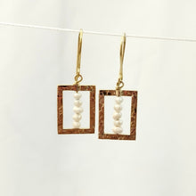 Load image into Gallery viewer, Earring Cleopatra Square Short
