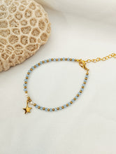 Load image into Gallery viewer, Bracelet Crystal Pearl &amp; Fairy Charm
