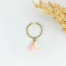Load image into Gallery viewer, Ring Charm Pearl Tassel
