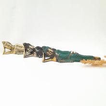 Load image into Gallery viewer, Brass Decor Sleeping Buddha Mini
