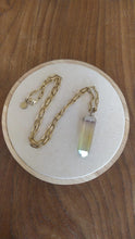 Load image into Gallery viewer, Necklace Pendant Crystal Electro Plated
