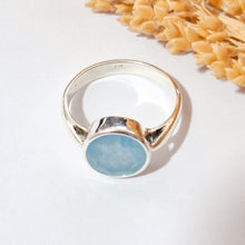 Load image into Gallery viewer, Ring Silver 925 Blue Gemstone
