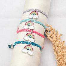 Load image into Gallery viewer, Bracelet Fairy Braid with Lucky Charm
