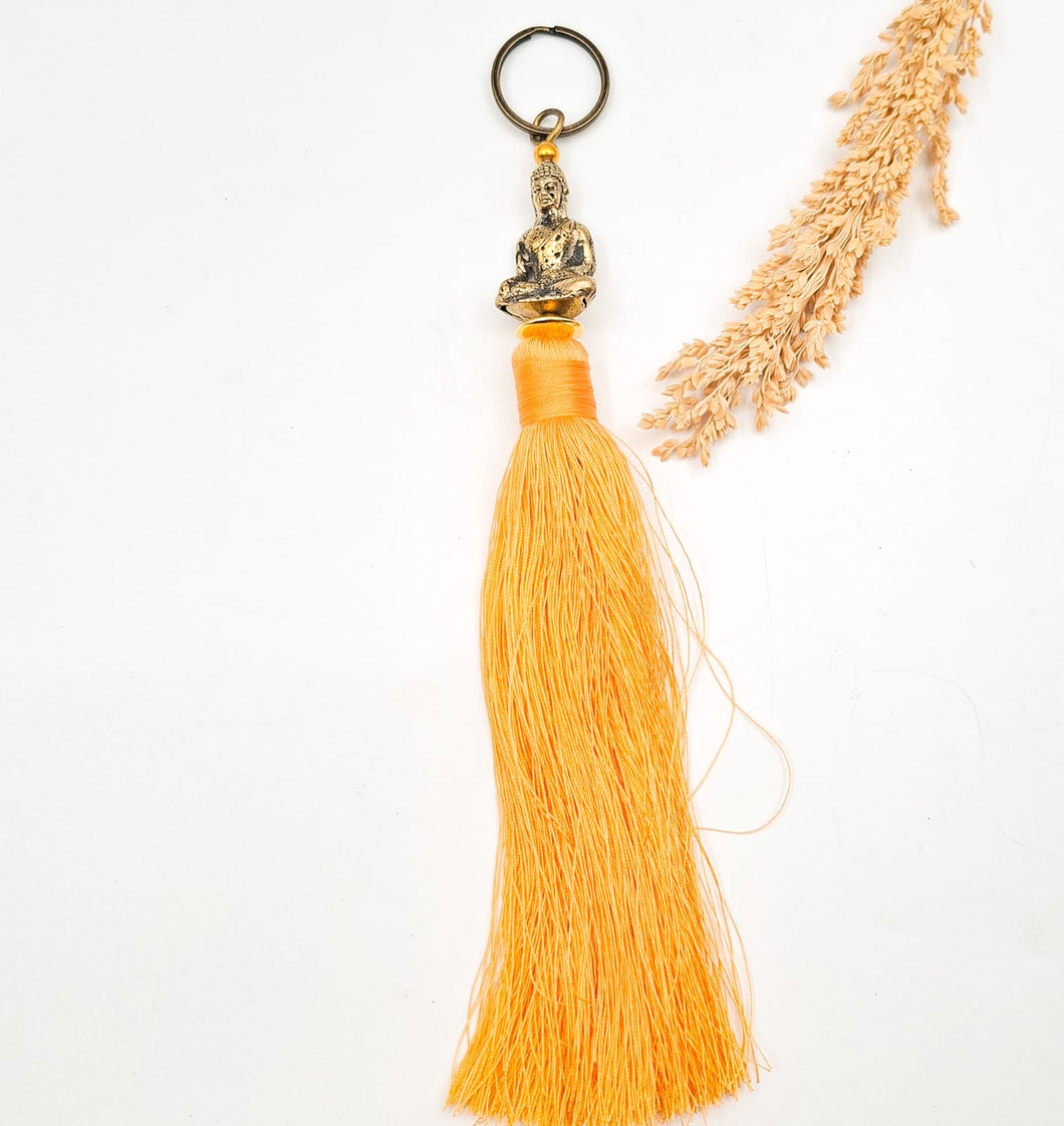 Keychain Tassel Buddha