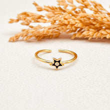 Load image into Gallery viewer, Ring Enamel Star Zircone
