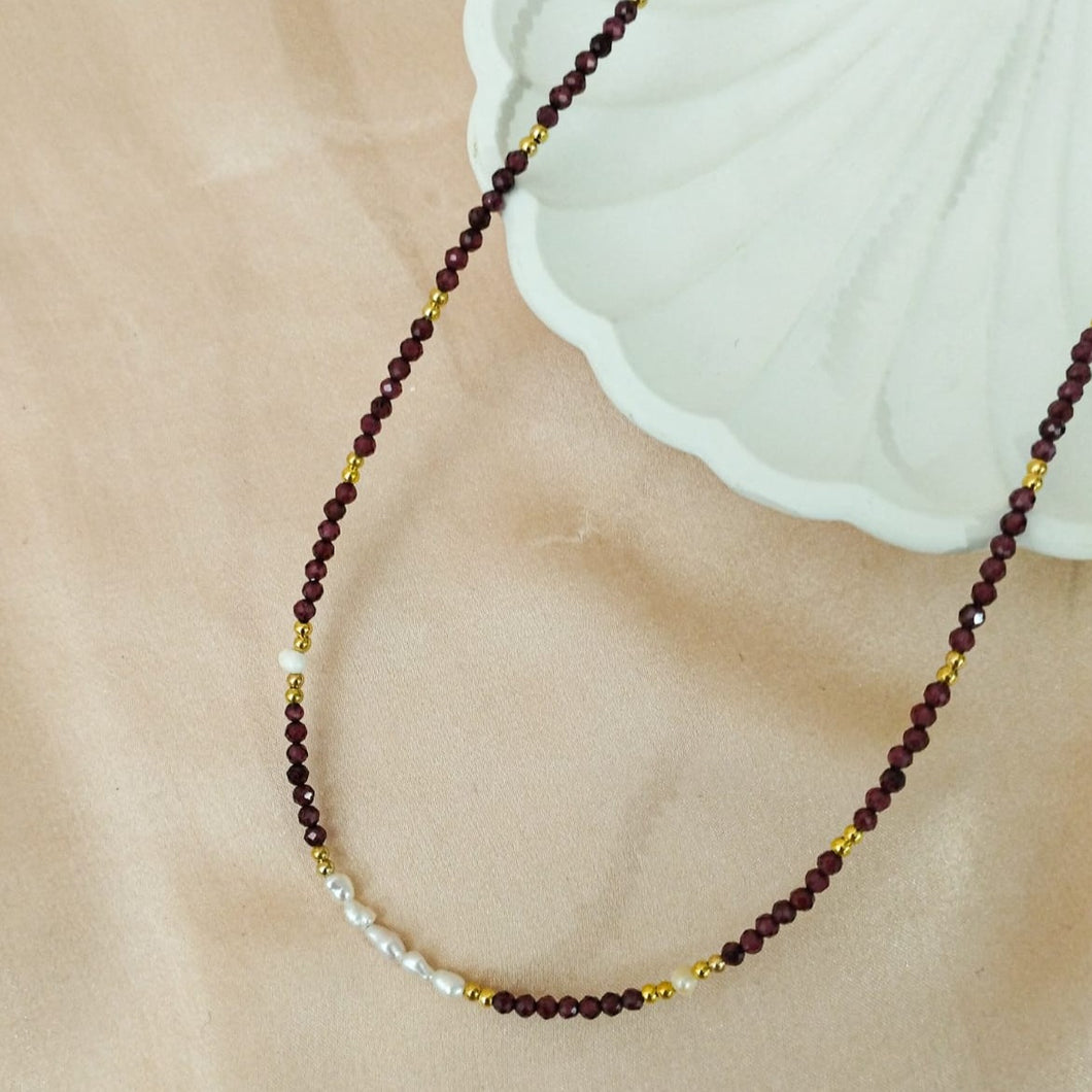 Necklace Gemstone Pearl