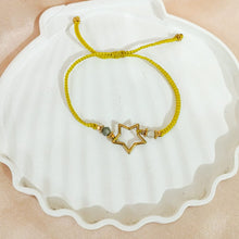 Load image into Gallery viewer, Bracelet Braid Wire Moon and Star
