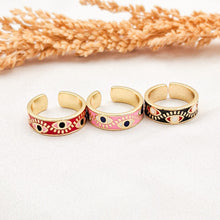 Load image into Gallery viewer, Ring Enamel Eye Full
