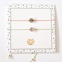 Load image into Gallery viewer, Bracelet Single String with Single Shell &amp; Gemstone
