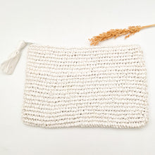 Load image into Gallery viewer, Bali Beach Rafia Pouch
