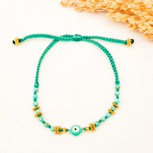 Load image into Gallery viewer, Bracelet Braid Tribal Eyes
